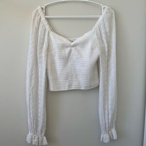 Hollister Cottage Core Blouse!